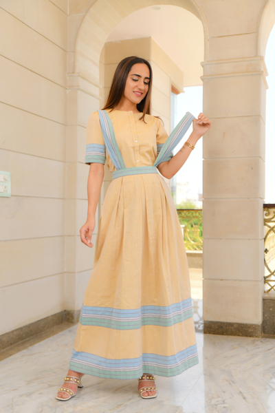 Meesha Dungaree 2 piece dress