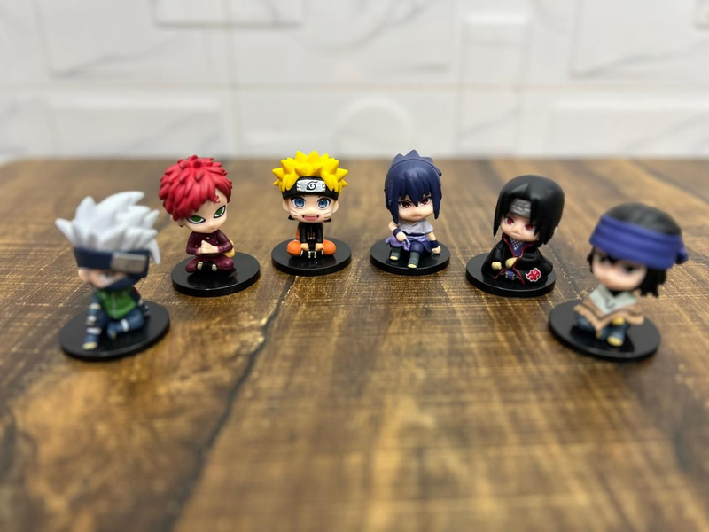 Naruto フィギュアセット 6点 Naruto Shippuden 6 Inch Action Figure S.H. Figuarts