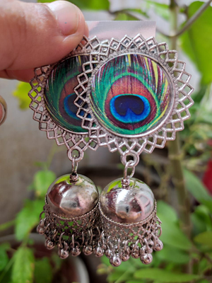 Oxidised Earrings