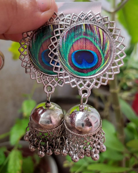 Oxidised Earrings Combo Pack Of