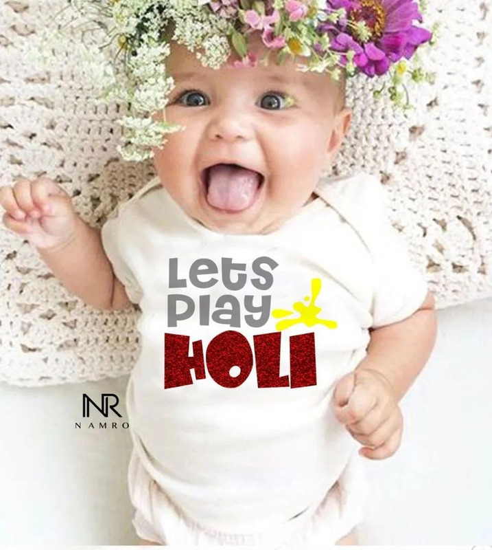 Babies Holi Romper