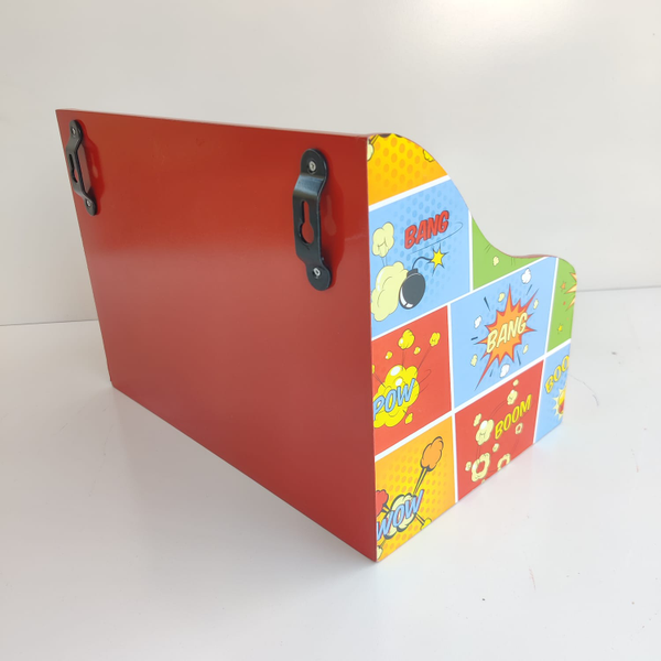 MDF book Organiser 3 racks with Pen Stand