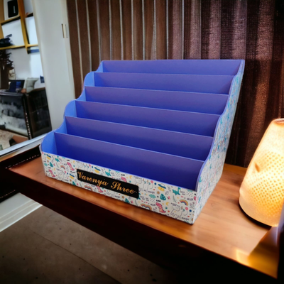 MDF book Organiser 6 racks