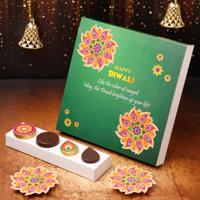 Dibha Ruchoks Diwali Premium Chocolate Rocket Gift Pack