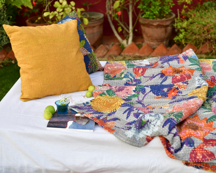 Kantha Bedcover