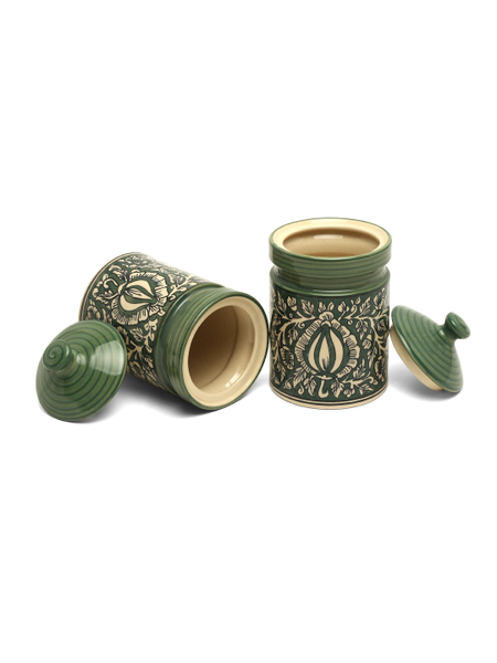 jars ceramic セット ceramic-pickle-jar-set-of-4-