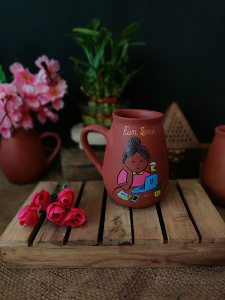 Fathers day terracotta mug