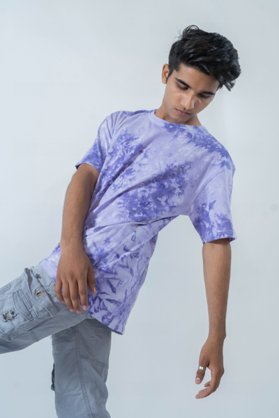 Crumple Tie Dye For Men