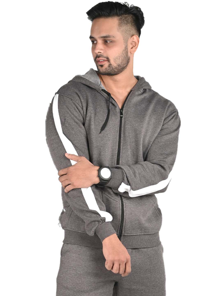 Cotton Fleece Tracksuit Tracksuit For Men Cotton Custom 100 - Main Image
