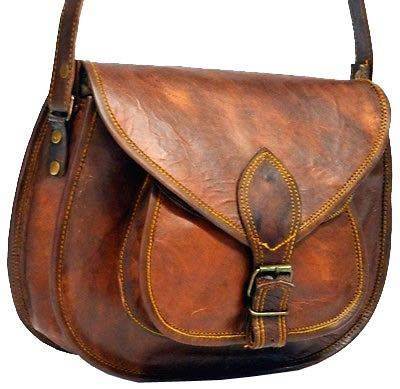 Craftshades – 13″10 Handcrated Leather Women's Sling Bag 100