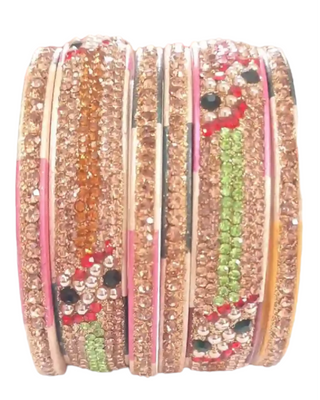 Handmade Multi Color Lac Bangle