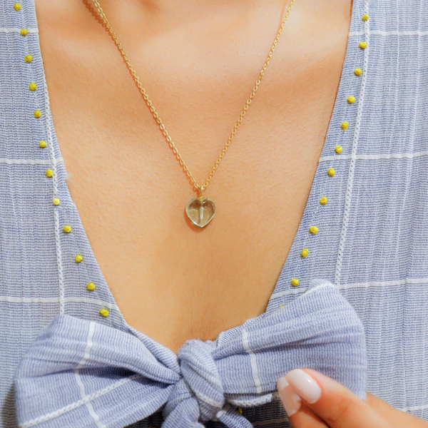 アクセサリー MHT smoky quartz Heart pendant top Antique 9ct Gold Smokey Quartz Heart Pendant, 8.75ct