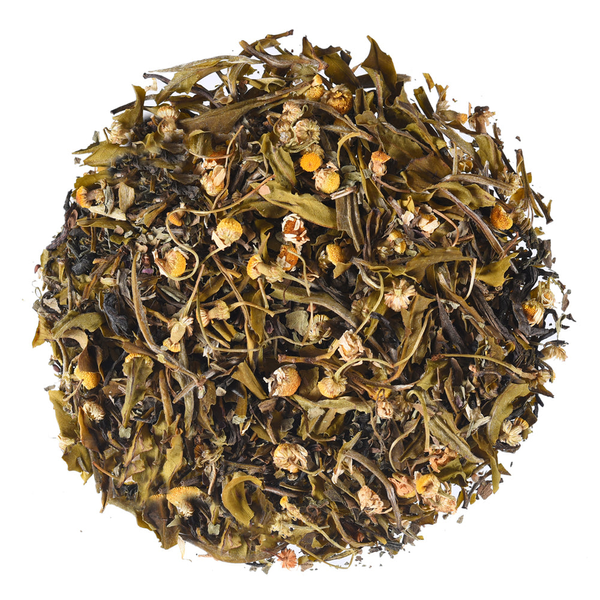 Tale of Two Teas, blend of Organic green tea, Darjeeling white tea