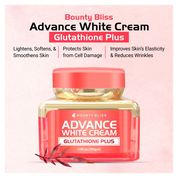 glutathione and acetaminophen Bounty Bliss Advance White Glutathione Plus Cream
